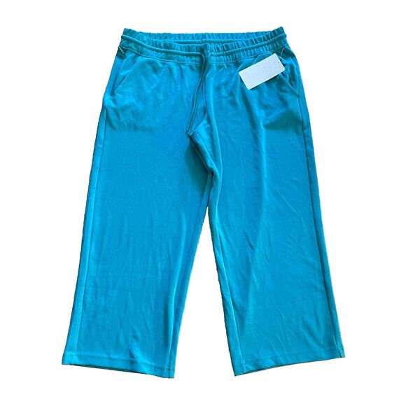 New with Tags ATHLETA Seasoft Emerald Green Casual Straight Pant Womens Size XL - Picture 1 of 6